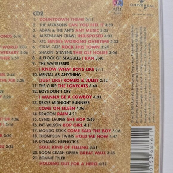 Countdown Pop! 2-Disc Music Compilation CD 2011 Universal Studios - Picture 10 of 11